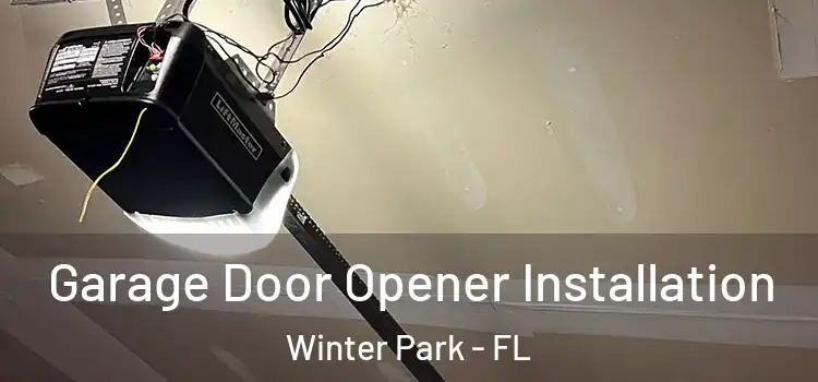  Garage Door Opener Installation Winter Park - FL