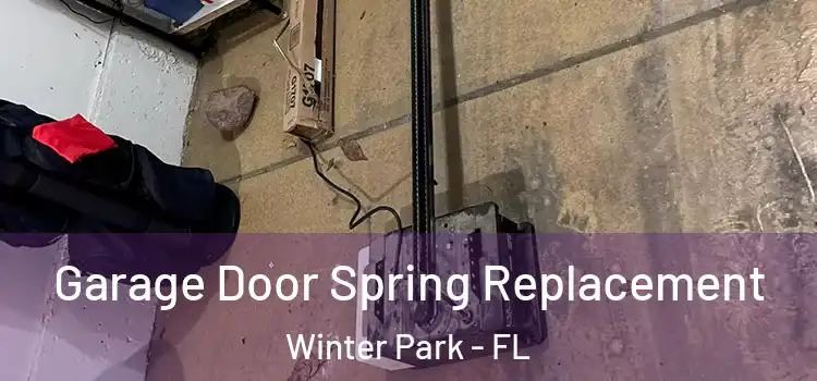  Garage Door Spring Replacement Winter Park - FL